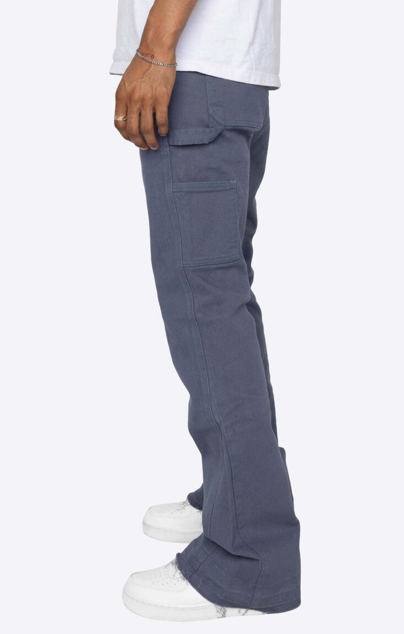 EPTM Nine Flare Pants Steel Blue