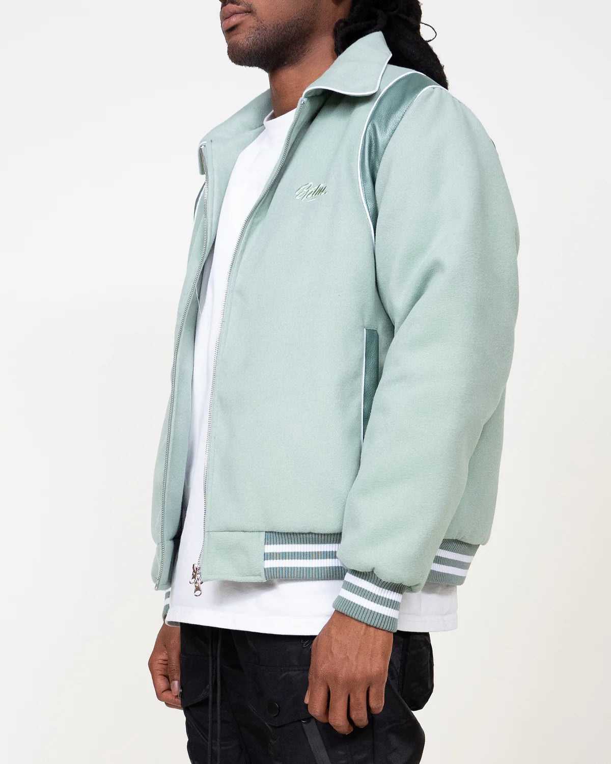 EPTM Varsity Jacket “Seafoam”