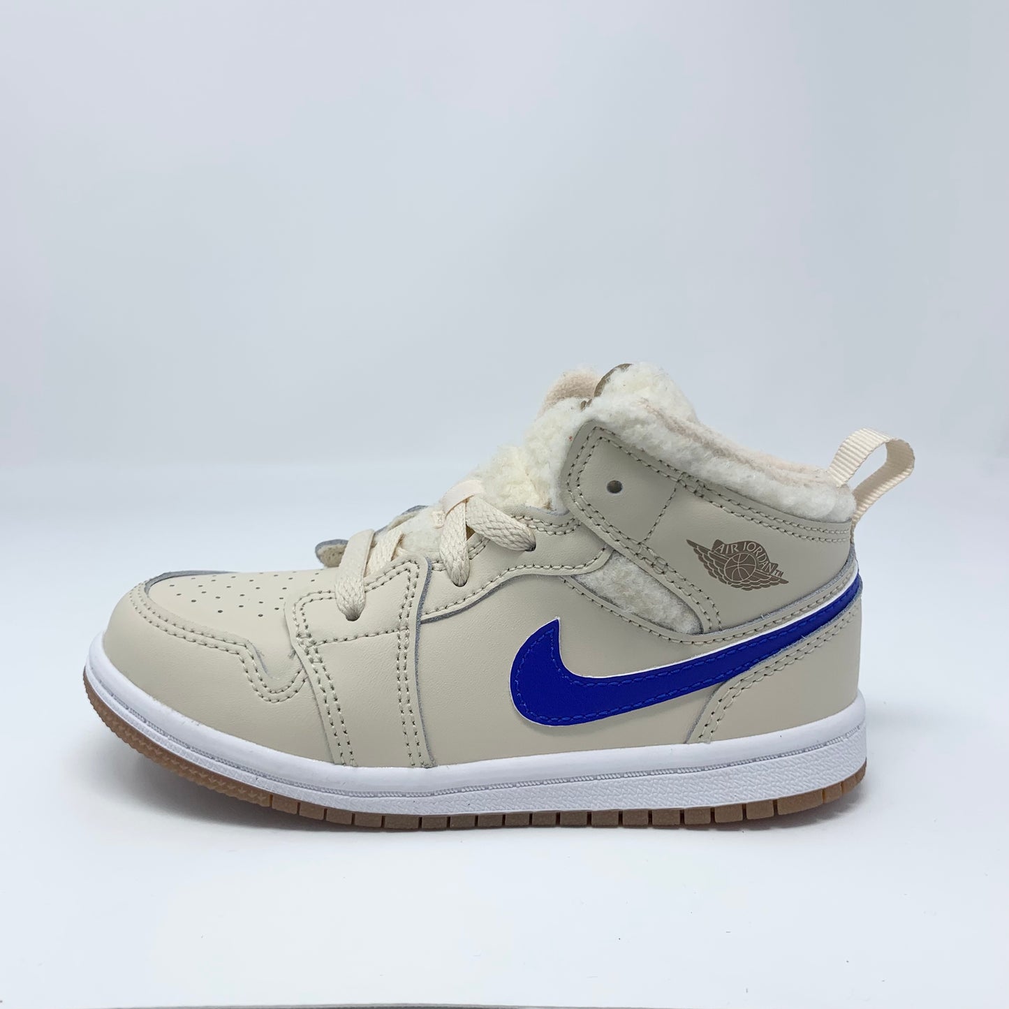 Jordan 1 Mid "Fleece Pearl White" (TD)