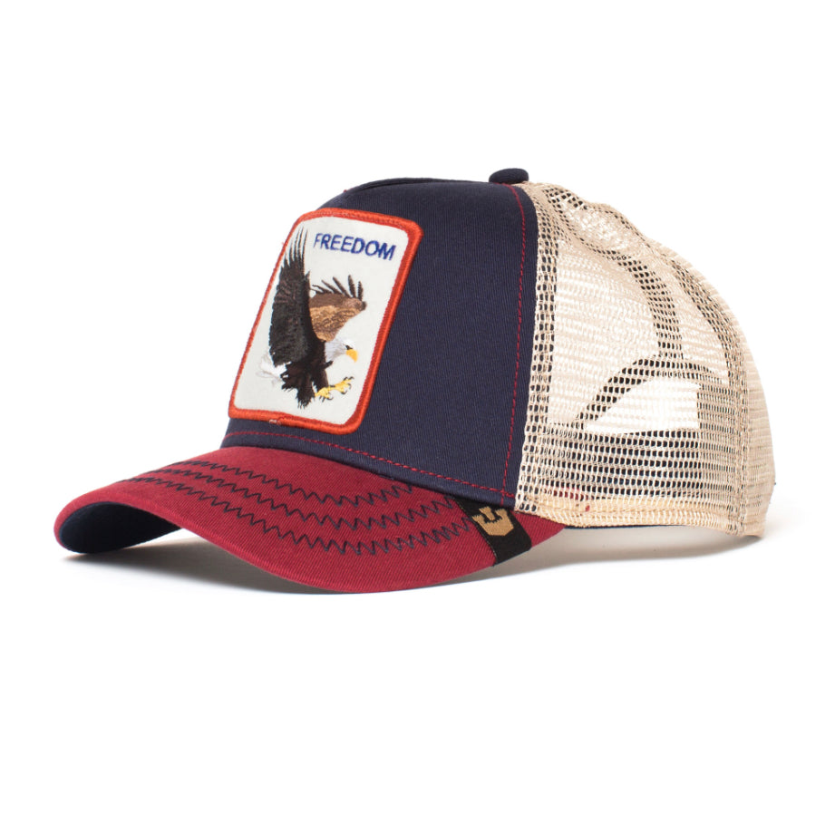 "Freedom" Eagle Navy Maroon