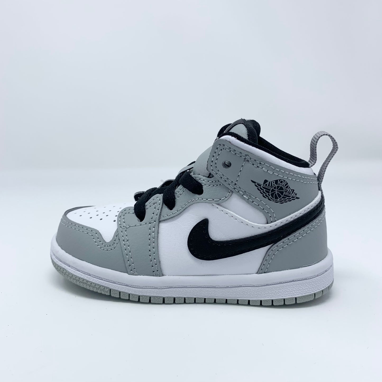 Jordan 1 Mid “Lt Smoke Grey” (TD)