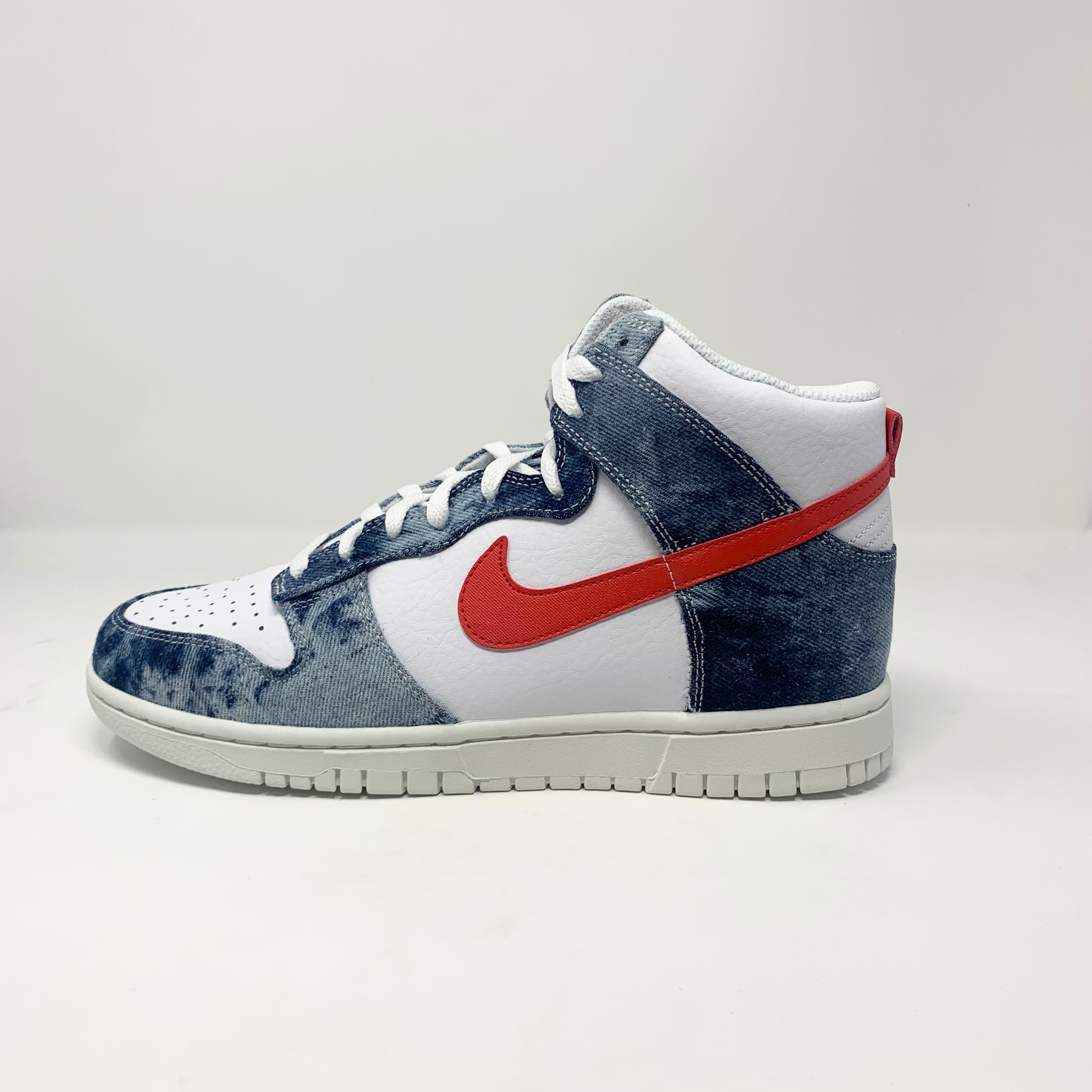 Nike Dunk High “Washed Denim” (W) – KeepEmLACED