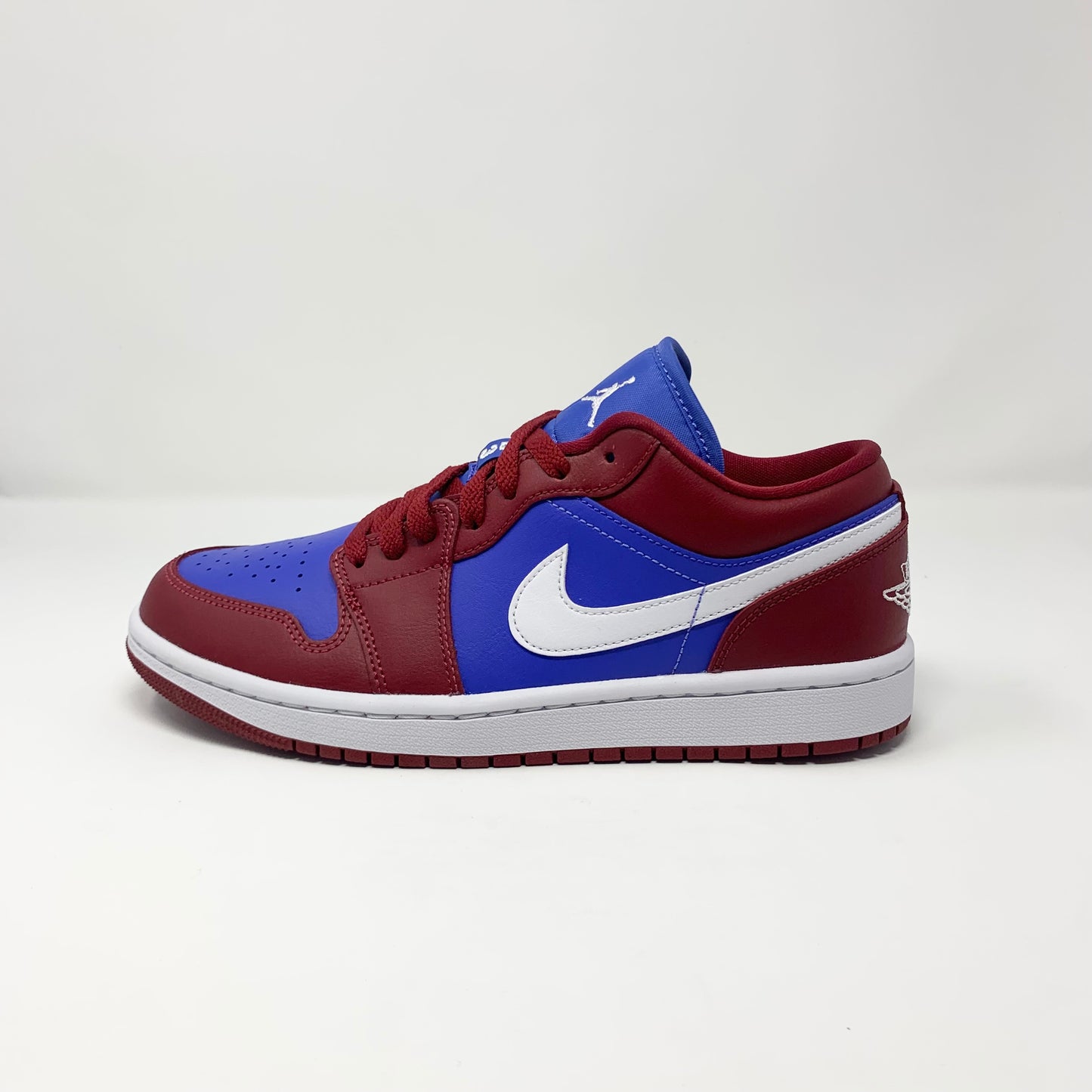 Jordan 1 Low “Pomegranate Blue” (W)