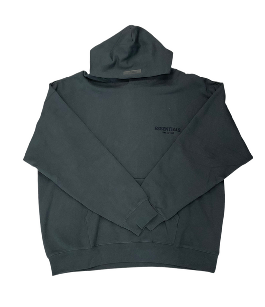Essential Fleece Hoodie “Black”