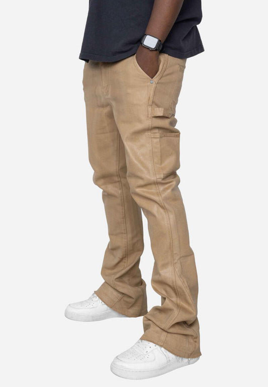 Macky Flare Pants Khaki