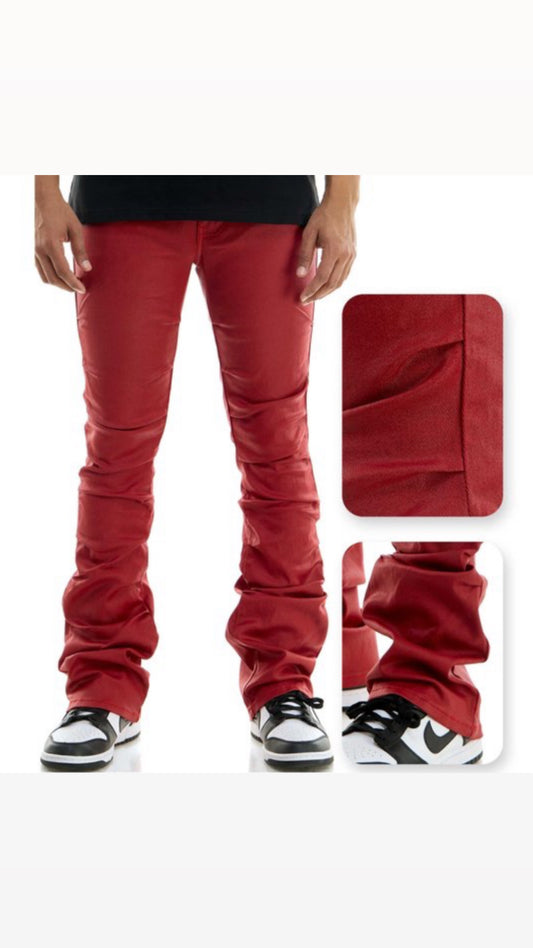 KDNK Skinny Flare Red Wax