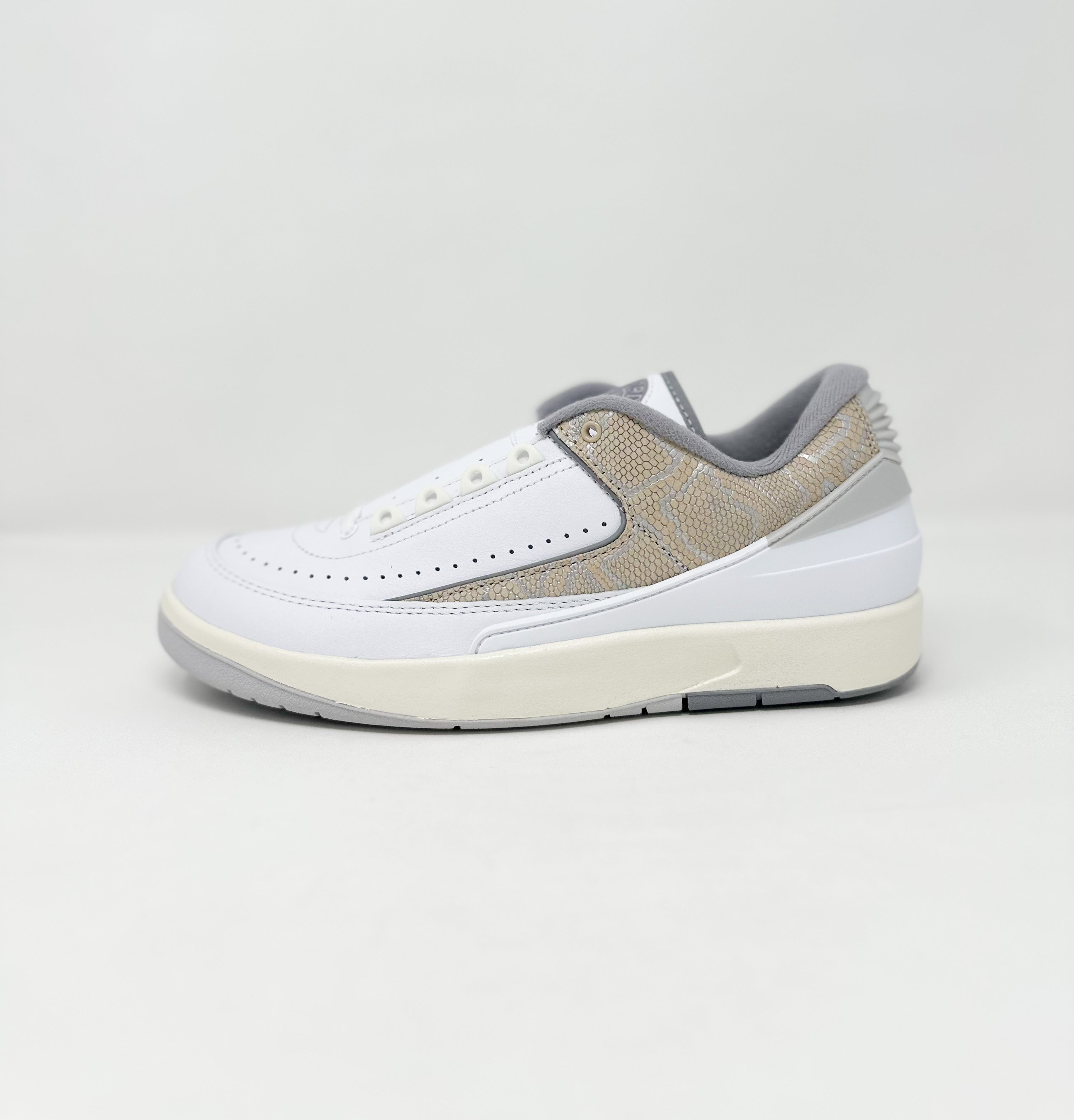Aj2 Python Low Jordan Retro 2 Low “Bone Python” – KeepEmLACED