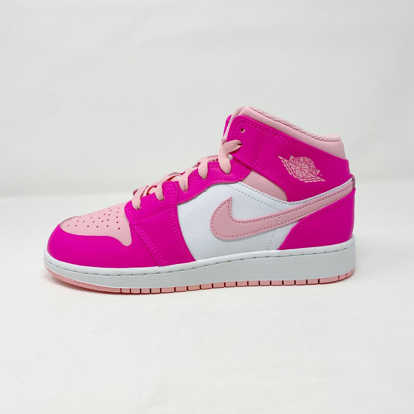 Jordan 1 Mid “Fierce Pink” (GS)