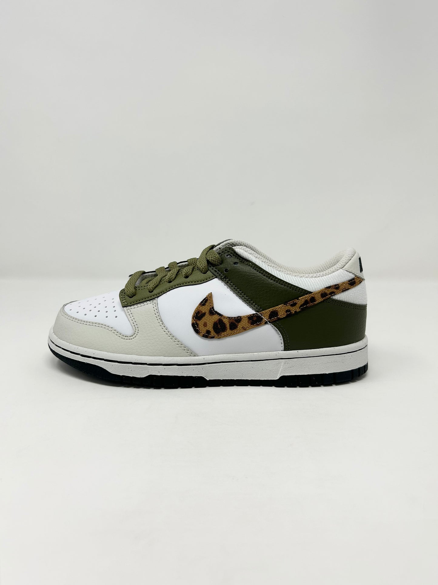 Nike Dunk Low “Olive Leopard” (GS)