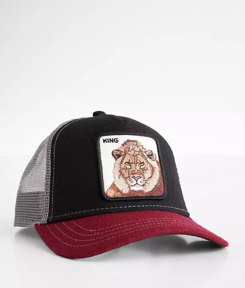 “King” Maroon Black