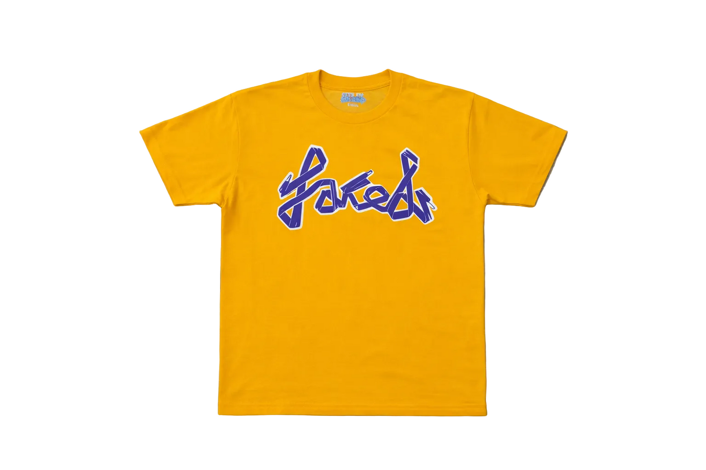 Laced Tee “Gold/Purple