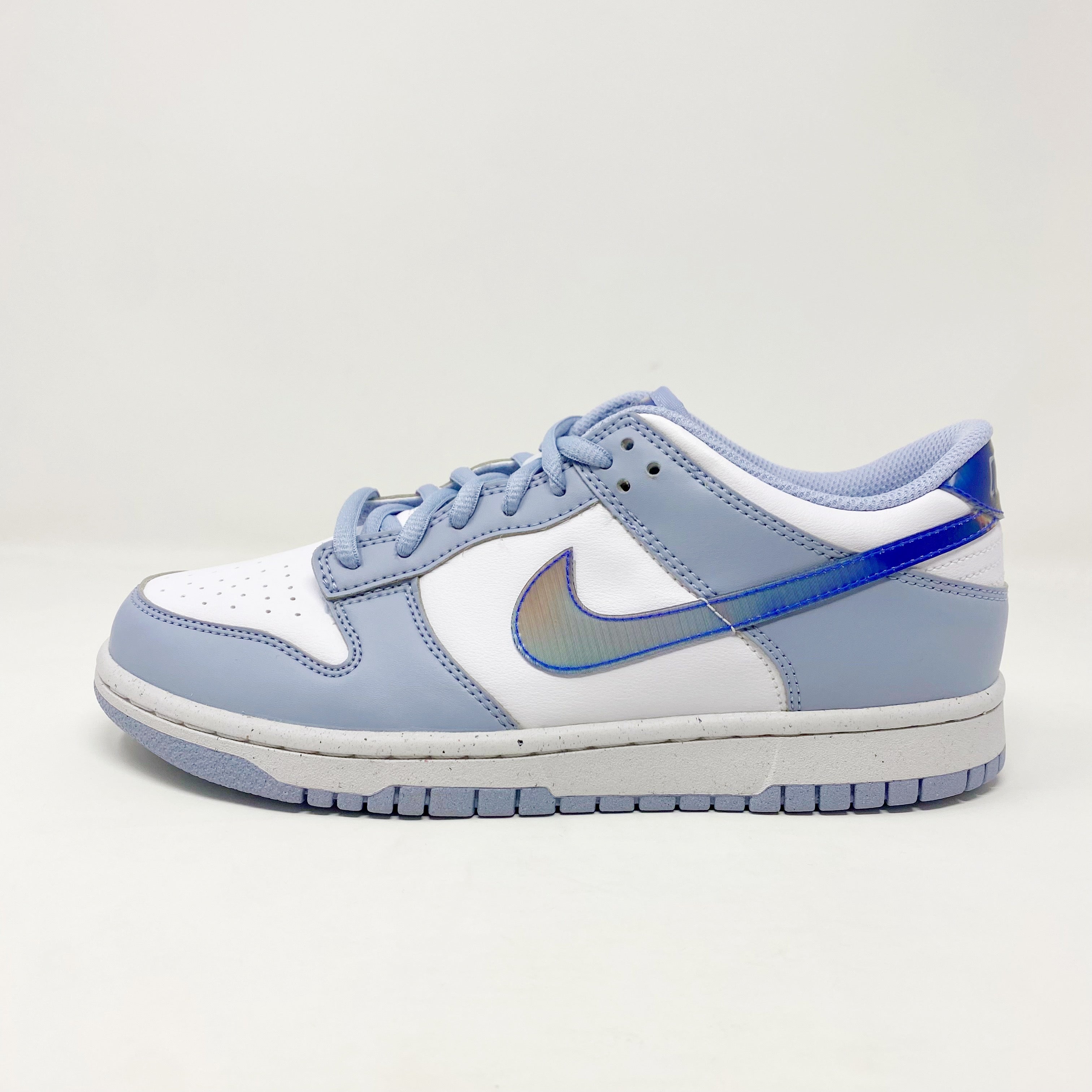 Nike Dunk Low “Blue Iridescent” (GS) – KeepEmLACED