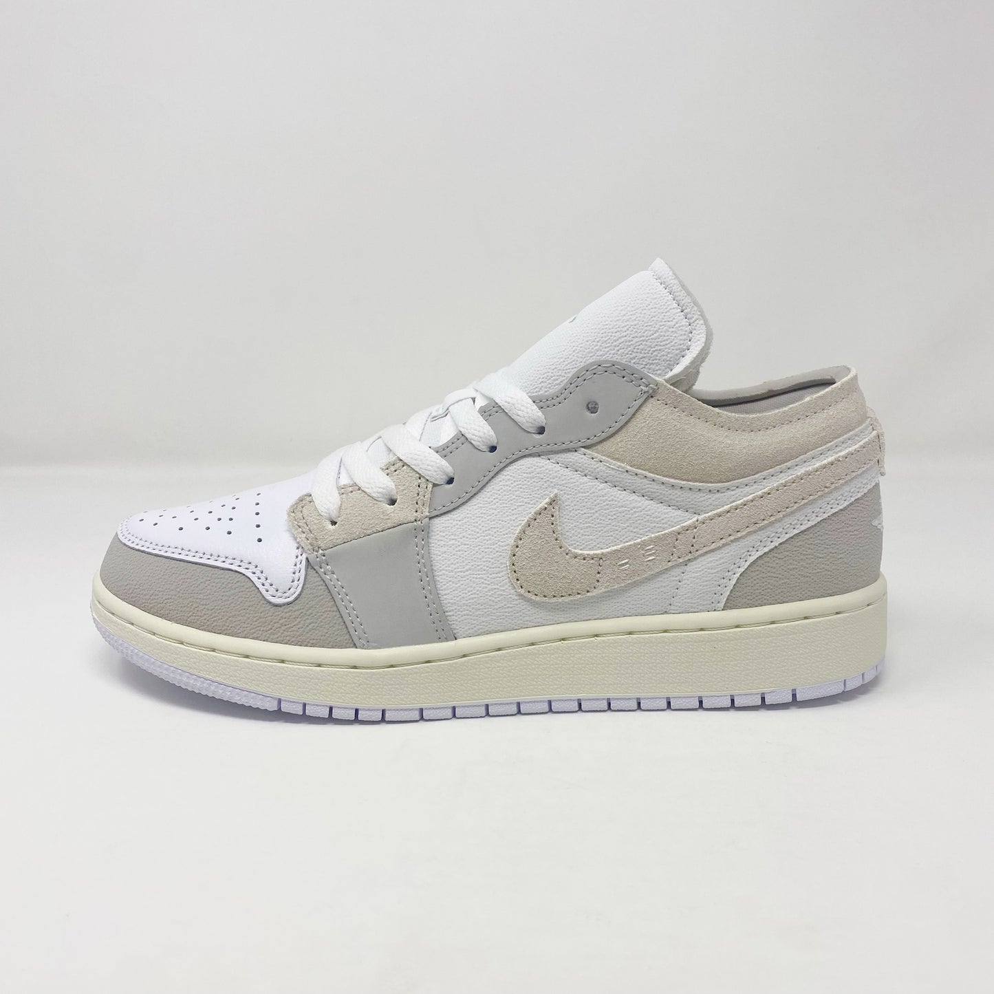 Jordan 1 Low “Grey Craft” (GS)