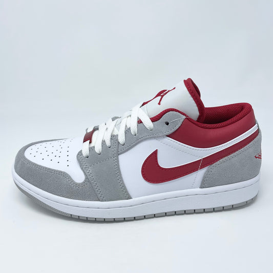 Jordan 1 Low "Smoke Grey/Red"