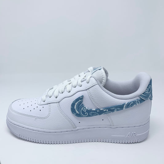 Nike Af1 Essential "White Worn Blue Paisley" (W)