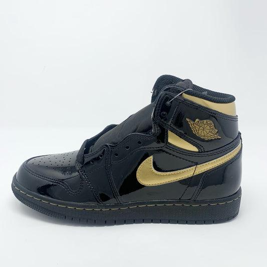 Jordan 1 High OG "Black Metallic Gold" (GS)