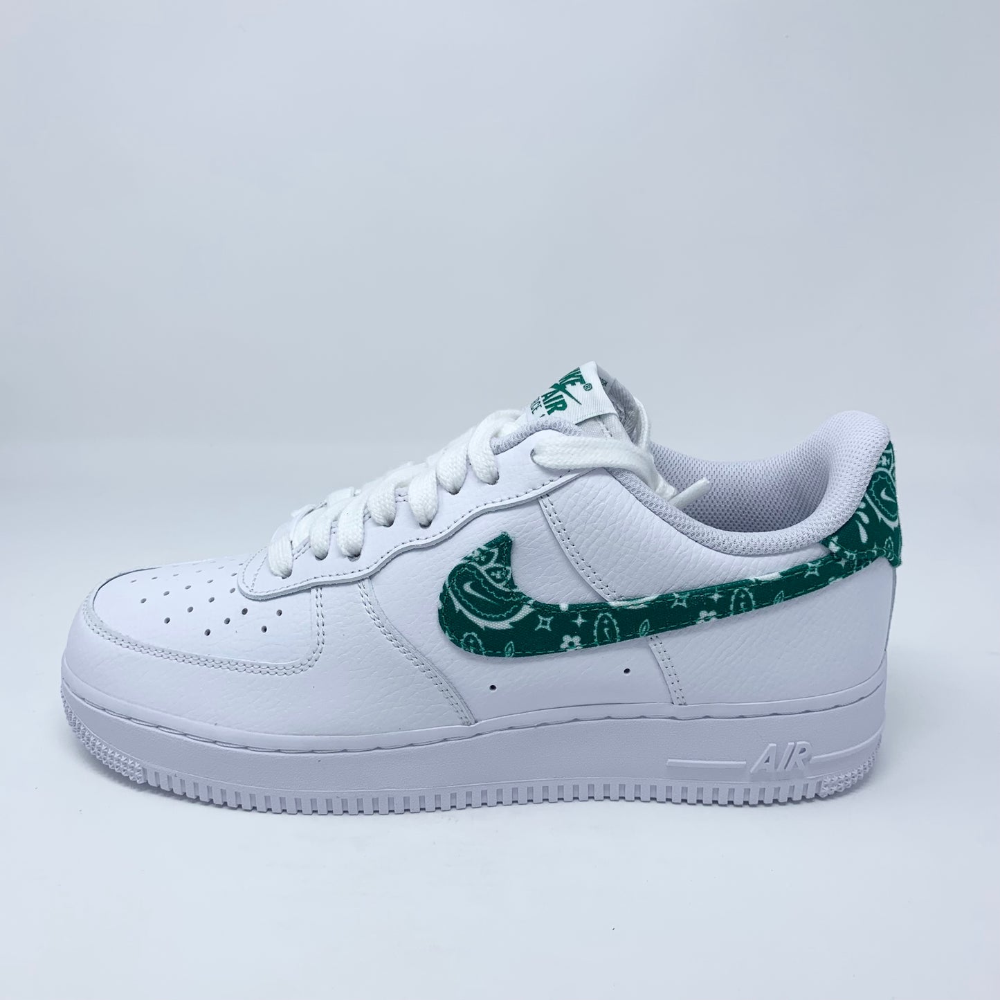 Nike Af1 Low "White Green Paisley" (W)