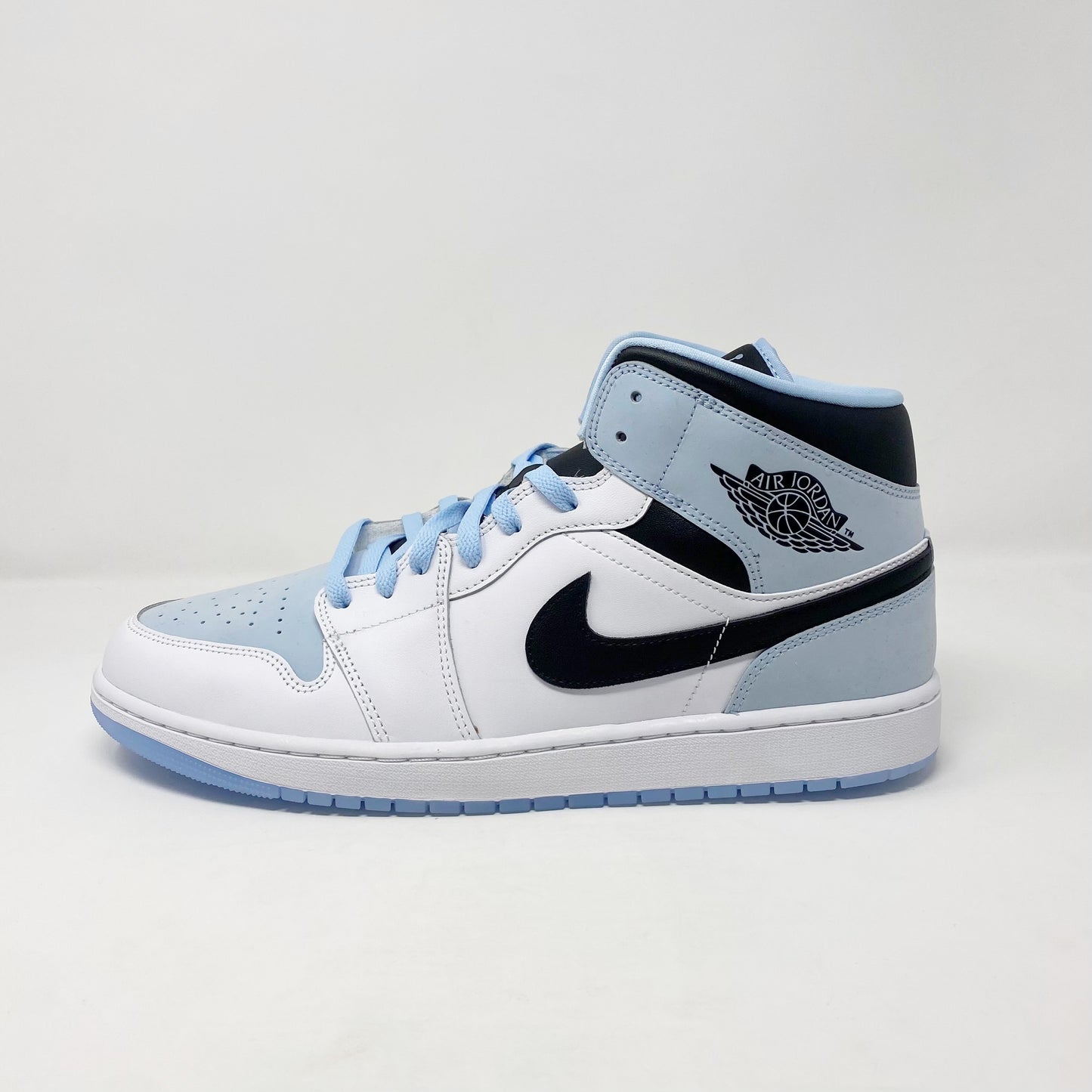 Jordan 1 Mid “Ice Blue/Black” (GS)