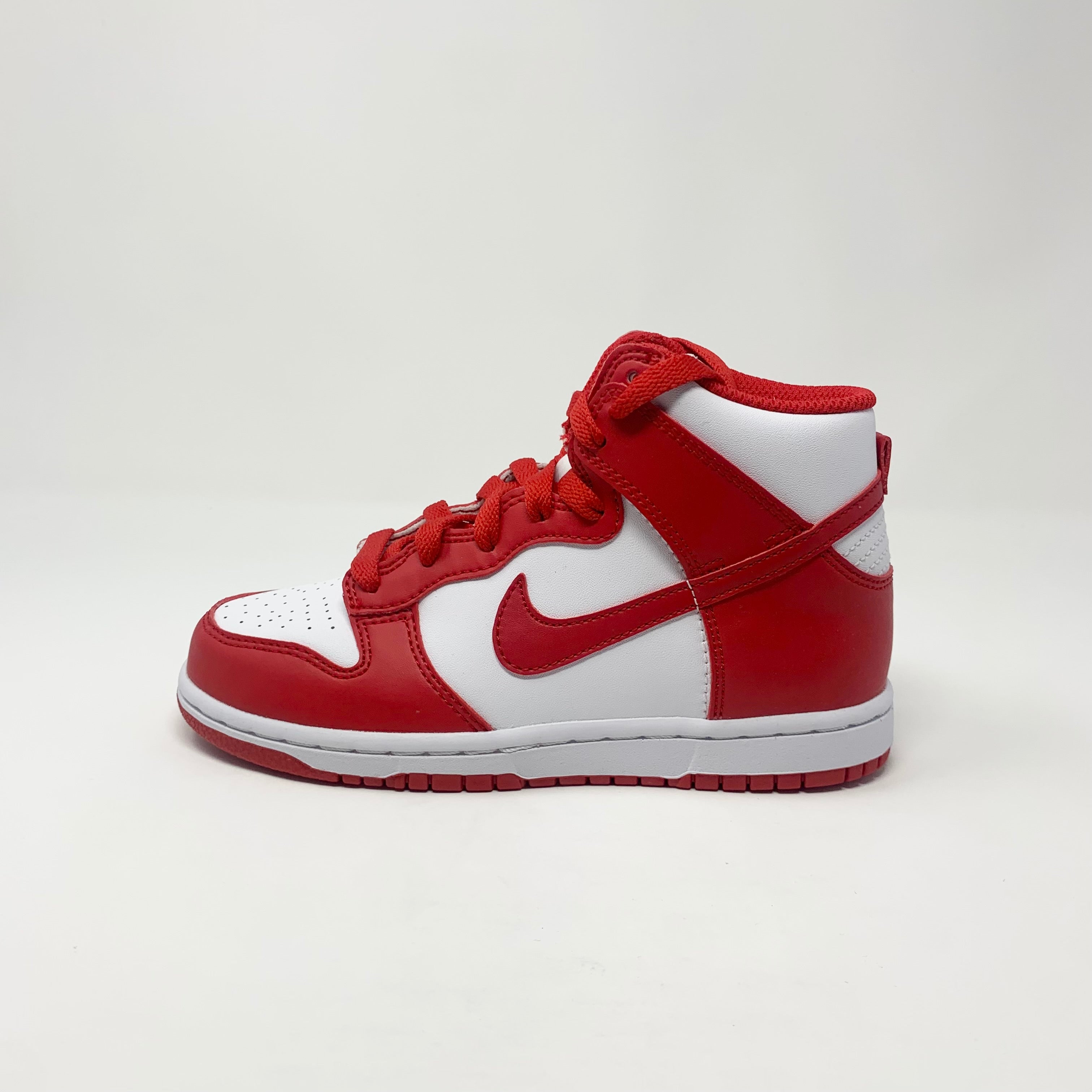 Nike Dunk High “Championship White Red” (PS) – KeepEmLACED