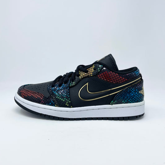 Jordan 1 Low “Multicolor Snakeskin” (W)