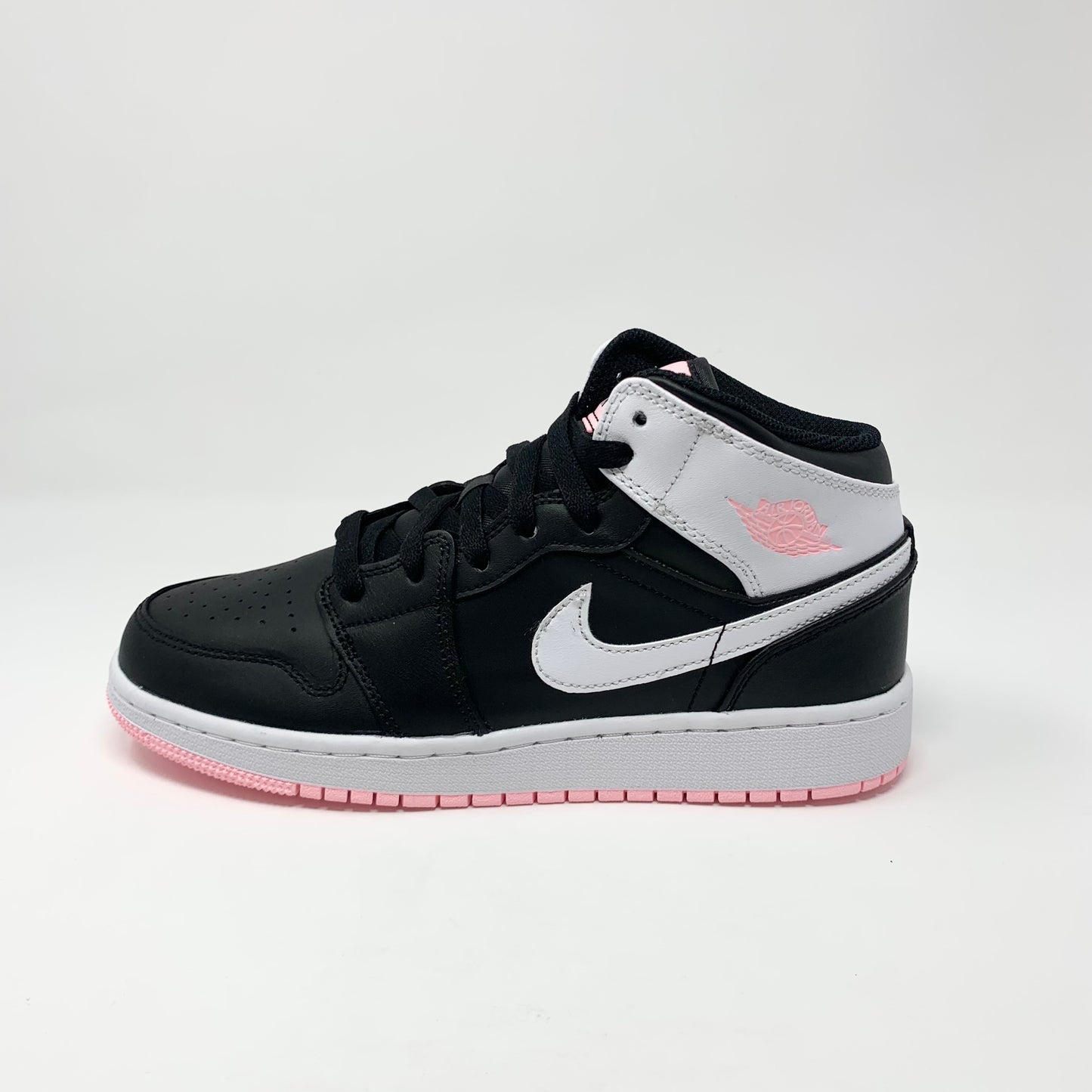 Jordan 1 Mid “Black Arctic Pink” (GS)