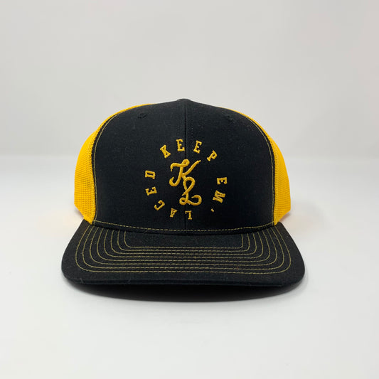 LACED SnapBack “Black & Yellow”