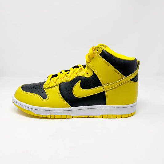 Nike Dunk High “Black Varsity Maize”