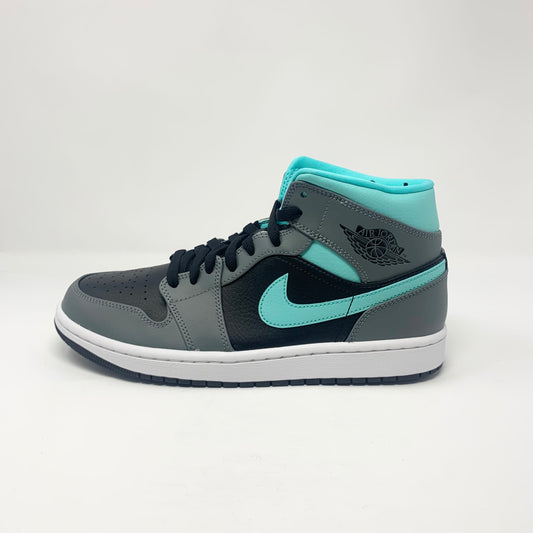 Jordan 1 Mid “Grey Aqua”