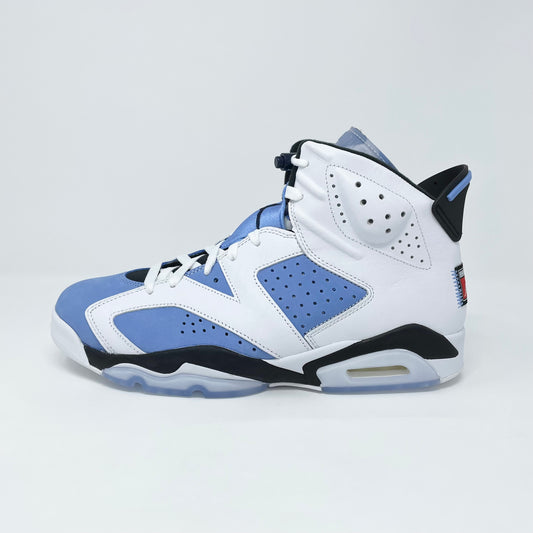 Jordan Retro 6 “UNC White”