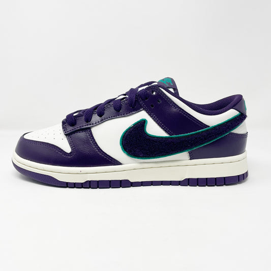 Nike Dunk Low “Chenille Swoosh Sail Grand Purple”