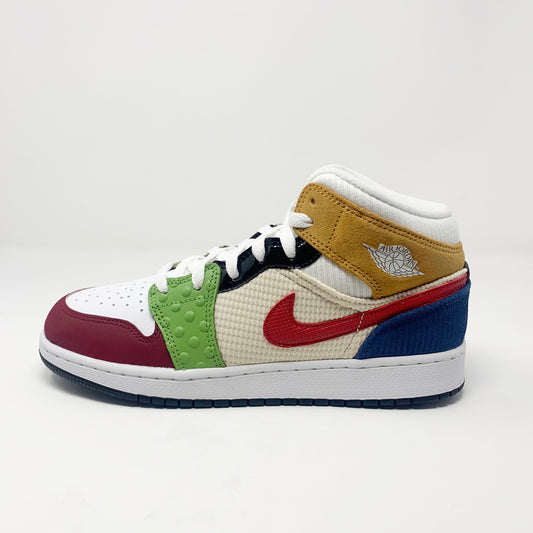 Jordan 1 Mid “Patchwork” (GS)