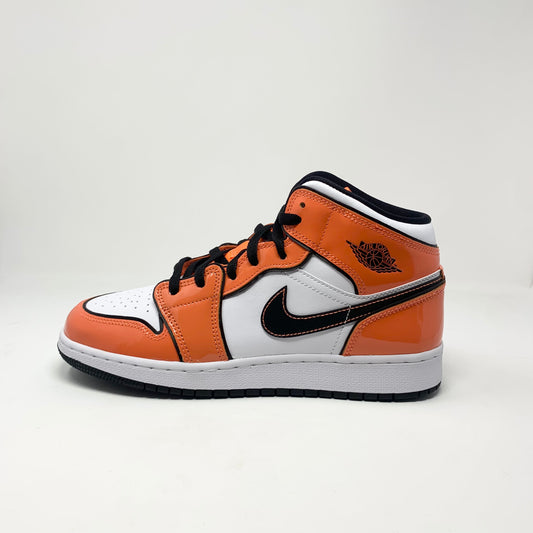 Jordan 1 Mid “Turf Orange” (GS)