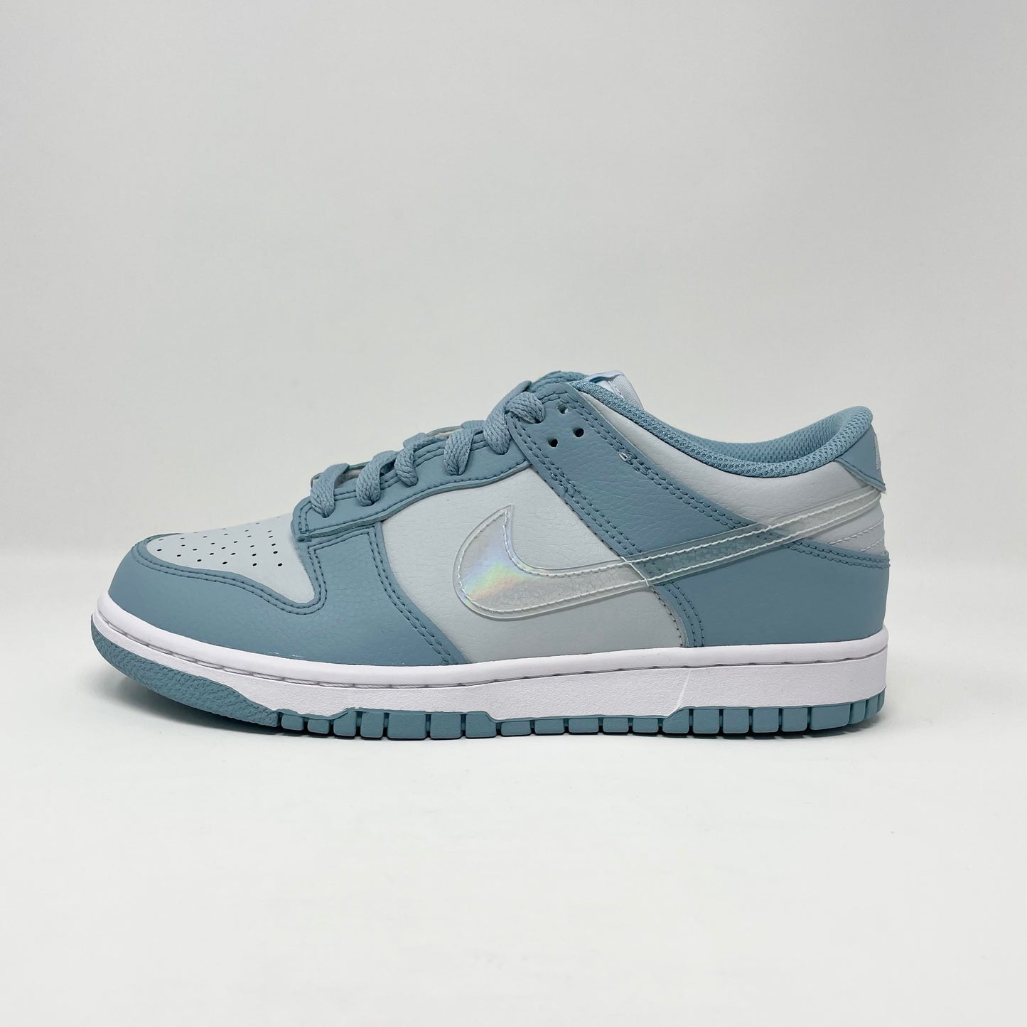 Nike Dunk Low “Clear Blue Swoosh” (GS)