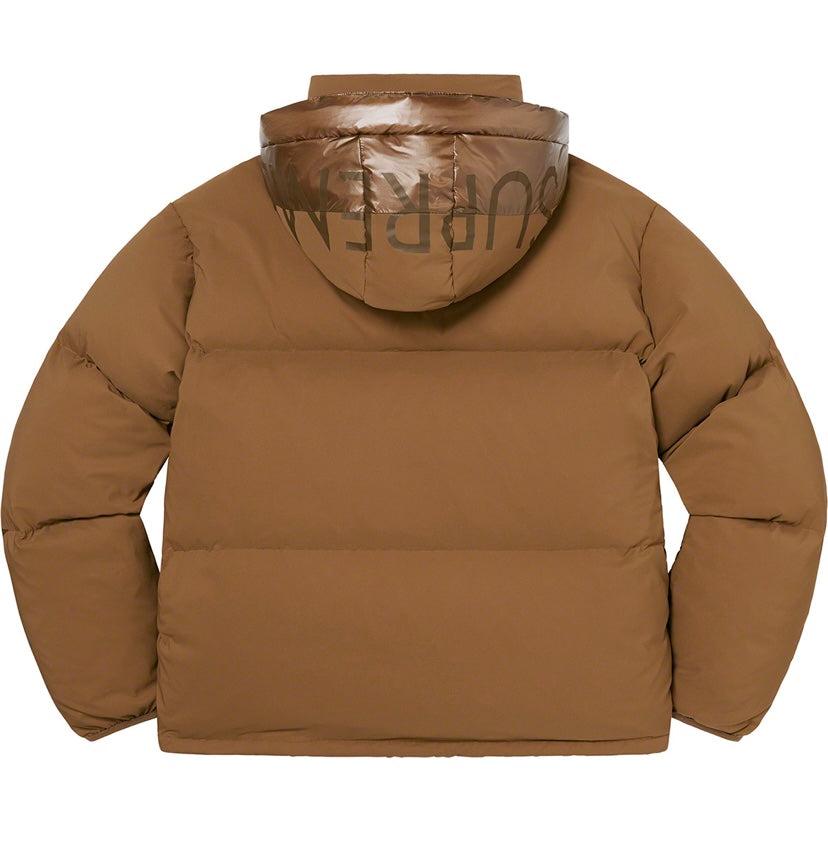 Supreme Featherweight Down Jacket “Brown” – KeepEmLACED