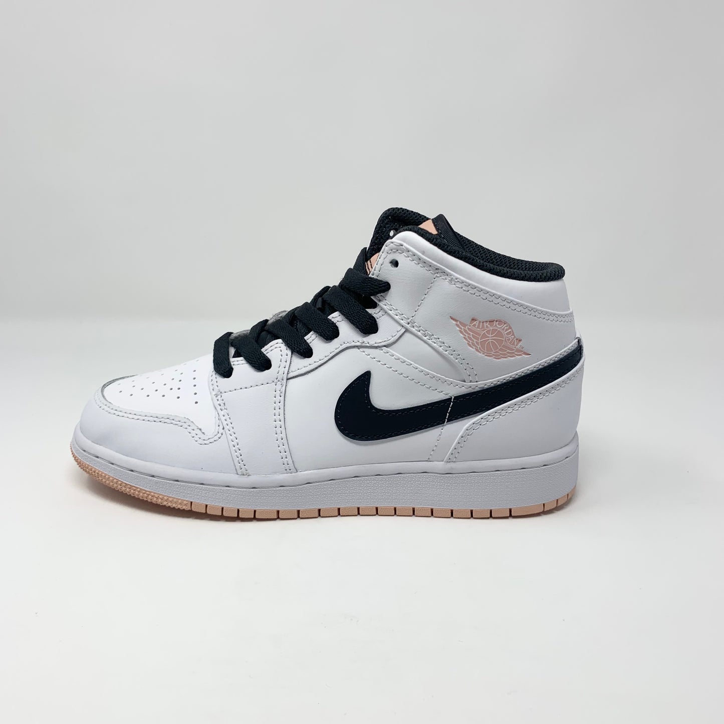 Jordan 1 Mid “White Arctic Orange” (GS)